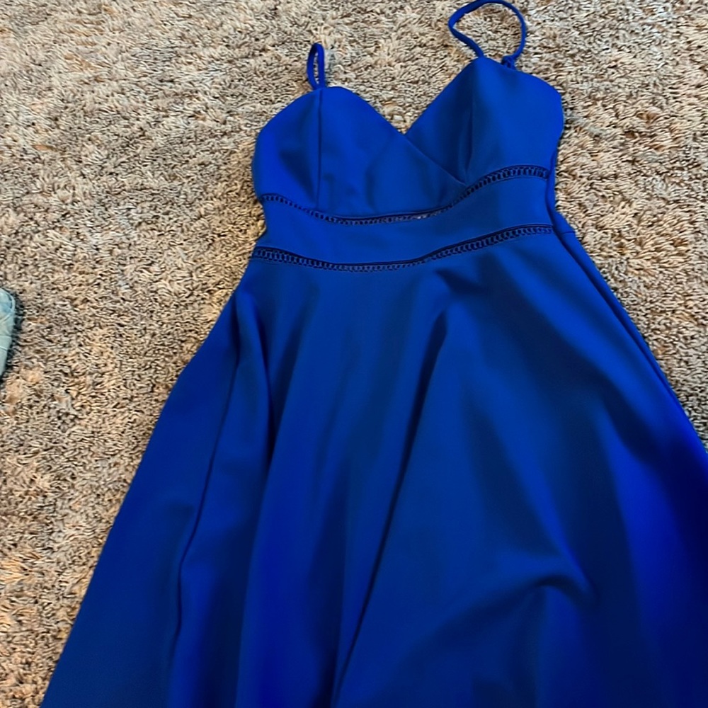 Blue dress